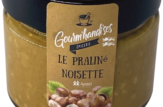 Pâte à Tartiner Praliné Noisettes fait main à Caen
