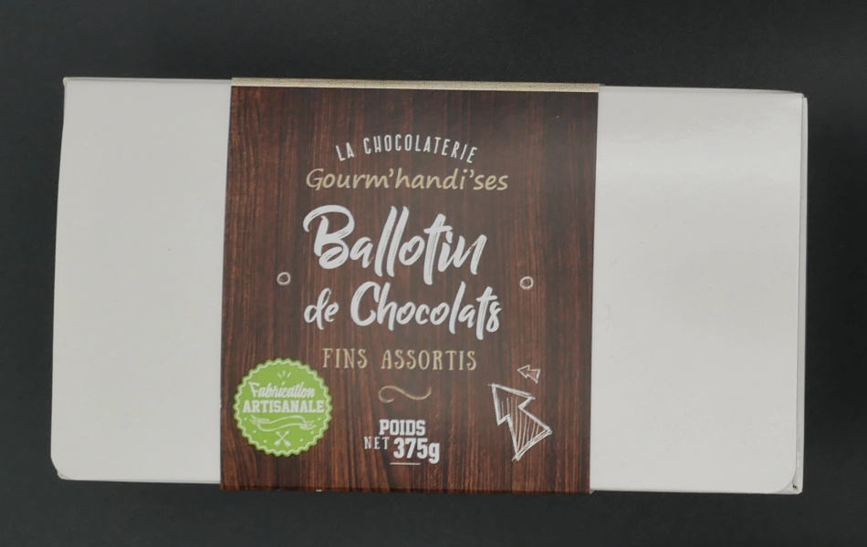Ballotin De Chocolats Assortis 375 g fait maison à Caen