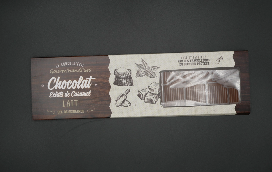 Tablette Eclats De Caramel fait maison à Caen