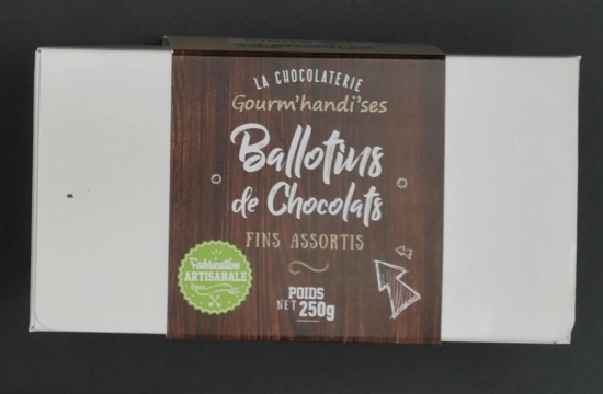 Ballotin De Chocolats Assortis 250 g artisanal à Caen
