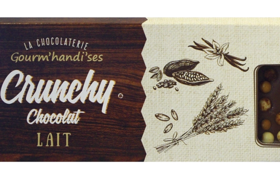 Tablettes Boules Crunchy Au Lait fait main à Caen