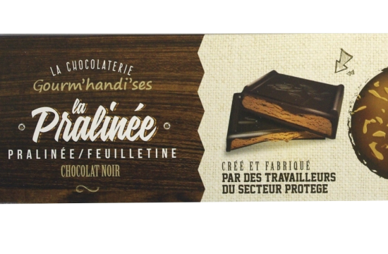 La Pralinée Au Chocolat Noir fait main à Caen