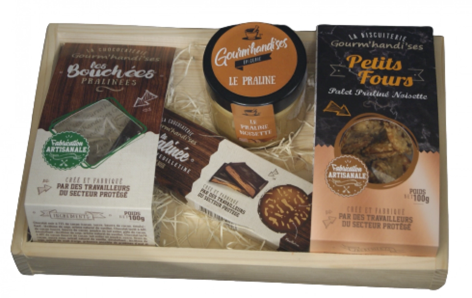 Plateau Praliné fait maison à Caen