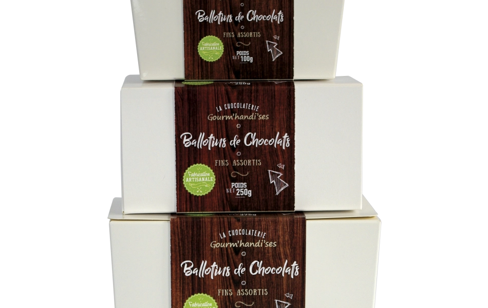 Ballotin De Chocolats Assortis 250 G fait maison à Caen