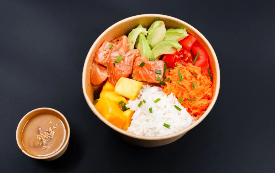 Poké Saumon fait maison à Caen
