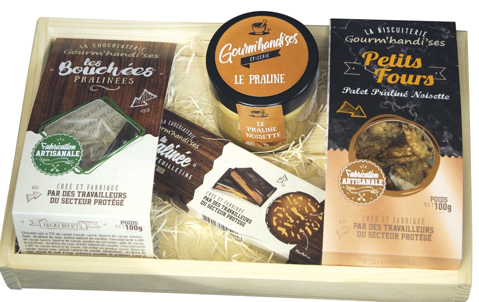 Plateau Praliné fait maison à Caen