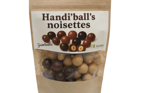 Handi'balls Mix Noisettes fait main à Caen