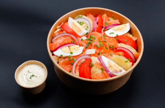 Salade Saumon Fumé fait main à Caen