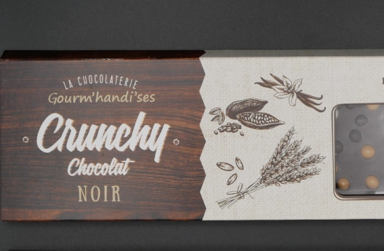 Tablette Boules Crunchy Noir fait main à Caen