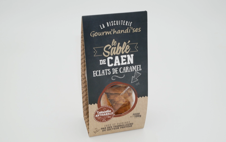 Sablé De Caen Aux Eclats De Caramel fait maison à Caen