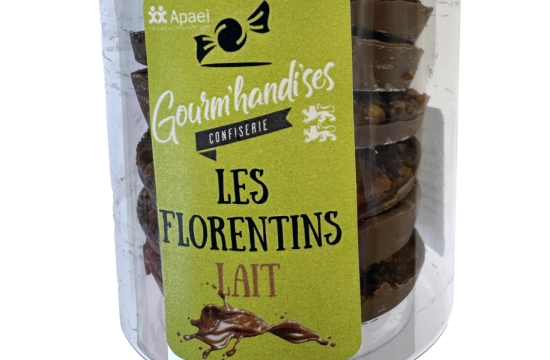 Les Florentins Chocolat Au Lait fait main à Caen